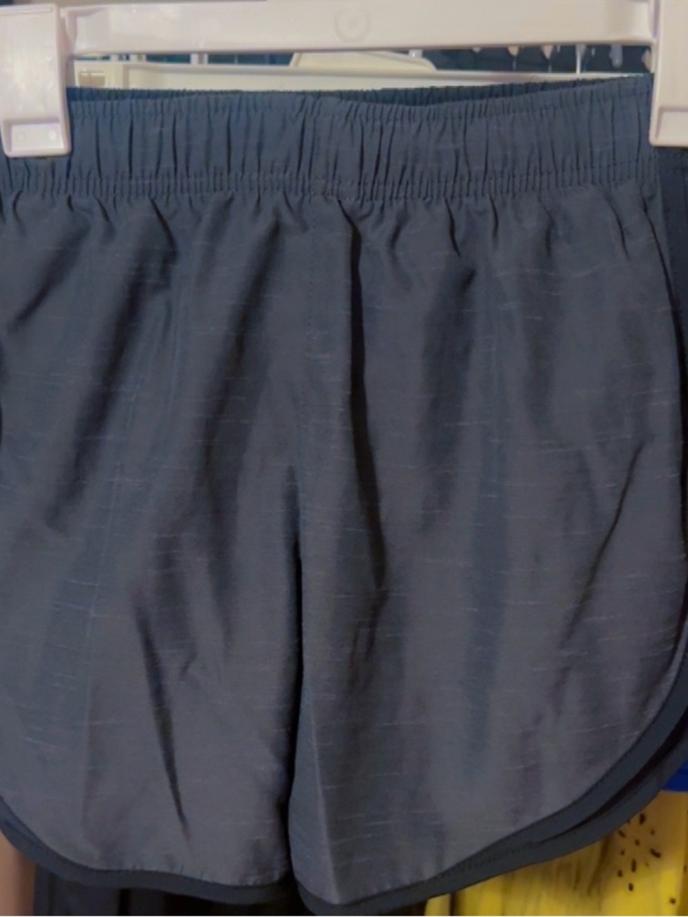 Nike Dri-Fit Running Shorts X-small Black Heather/Wolf Grey